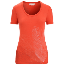 Tricou cu mânecă scurtă Icebreaker Tech Lite II SS Scoop Tee Plume Women VIBRANT EARTH