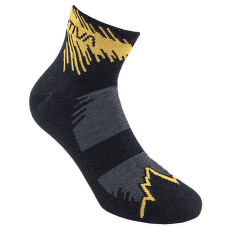 Șosete La Sportiva Fast Running Socks Black/Yellow_999100