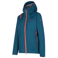 Jachetă La Sportiva CRIZZLE EVO SHELL™ Jacket Women Storm Blue/Cherry Tomato