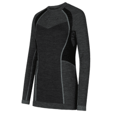 Tricou cu mânecă lungă La Sportiva WOOL70 TECH LONGSLEEVE Women Carbon/Cloud