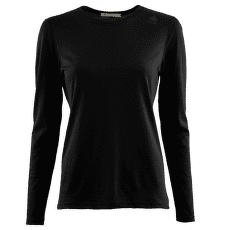 Tricou cu mânecă lungă Aclima LightWool Undershirt Long Sleeve Women Jet Black