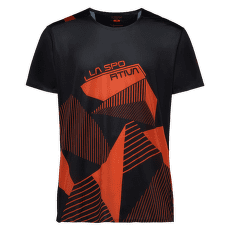 Tricou cu mânecă scurtă La Sportiva COMP T-SHIRT Men Black/Cherry Tomato