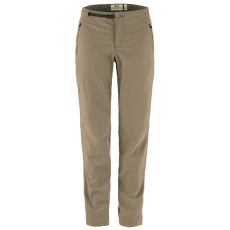 Pantaloni Fjällräven High Coast Trail Trousers Women Suede Brown