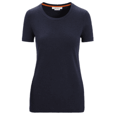 Tricou cu mânecă scurtă Icebreaker Central Classic SS Tee Women Midnight Navy