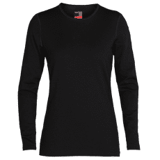 Tricou cu mânecă lungă Icebreaker Tech LS Crewe Women (104387) Black