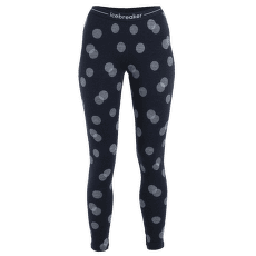 Colanți Icebreaker Merino 260 Vertex Leggings Falling Flakes Women MIDNIGHT NAVY/SNOW/J