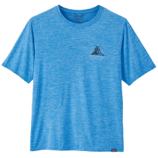 Tricou cu mânecă scurtă Patagonia Cap Cool Daily Graphic Shirt Lands Men Chouinard Crest: Vessel Blue X-Dye