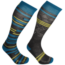 Șosete pentru genunchi Lorpen T1 SKI MID Men 2PACK BLUE