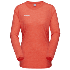 Tricou cu mânecă lungă Mammut Tree Wool FL Longsleeve Women 2281 peach melange