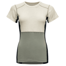 Tricou cu mânecă scurtă Devold Lauparen Merino 190 T-Shirt Women 010B RAW WHITE/FOG/INK