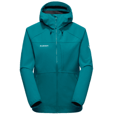 Jachetă Mammut Ultimate Comfort SO Hooded Jacket Women 40320 deep teal
