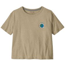 Tricou cu mânecă scurtă Patagonia Unity Fitz Easy Cut Responsibili-Tee Women Pumice