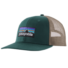 Capac Patagonia P-6 Logo Trucker Hat Cascade Green