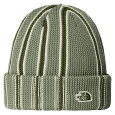 Căciuli The North Face URBAN EXPLORE BEANIE FDI BARK MIST/WOODLAND GREEN/WHITE DUNE