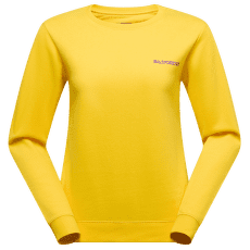 Tricou cu mânecă lungă La Sportiva Climbing on the Moon Sweatshirt Women Giallo/Viola