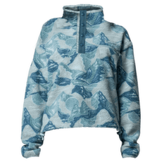 Hanorac Columbia Helvetia™ II Printed Cropped Half Snap Women Marine Light, Sunscape 482