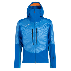 Jachetă Mammut Eisfeld SO Hybrid Hooded Jacket Men azurit