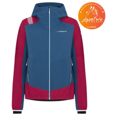 Jachetă La Sportiva AEQUILIBRIUM SOFTSHELL JACKET Women Opal/Red Plum