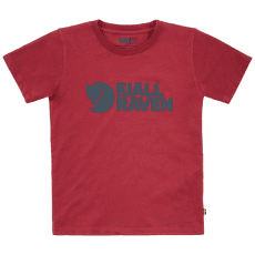 Tricou cu mânecă scurtă Fjällräven Fjällräven Logo T-shirt Kids Pomegranate Red