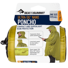 Poncho Sea to Summit 15D UltraSil™ Nano Poncho Lime (LI)