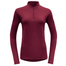 Tricou cu mânecă lungă Devold Breeze Half Zip Neck Women 740A Beetroot