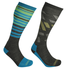 Șosete Lorpen SKI MID 2 PACK ECO Men CHARCOAL/BLUE