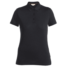 Tricou polo Icebreaker Merino 150 Tech Lite III SS Polo Women Black