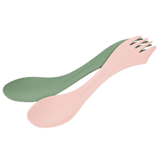 Farfurii Light My Fire Spork Medium 2-pack Bio SandyGreen/DustyPink