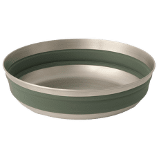 Bol Sea to Summit Detour Stainless Steel Collapsible Bowl - L Laurel Wreath Green