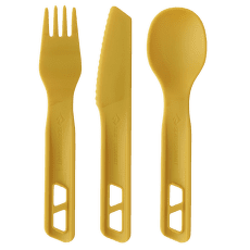 Tacâmuri Sea to Summit Passage Cutlery Set - [3 Piece] Arrowwood Yellow