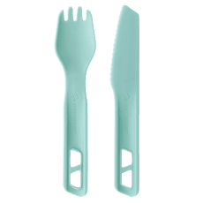 Tacâmuri Sea to Summit Passage Cutlery Set - [2 Piece] Aqua Sea Blue