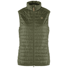 Vesta Fjällräven Abisko Padded Vest Women Laurel Green