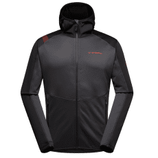 Hanorac La Sportiva UPENDO HOODY Men Carbon/Cherry Tomato