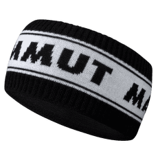 Bandă pentru cap Mammut PEAKS HEADBAND black-white 0047