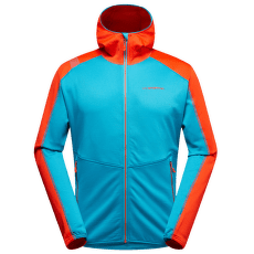 Hanorac La Sportiva UPENDO HOODY Men Tropic Blue/Cherry Tomato