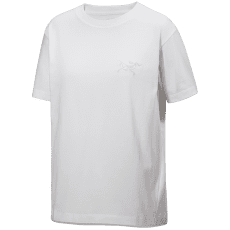 Tricou cu mânecă scurtă Arcteryx Kragg Cotton Little Bird Crew SS Women White Light / White