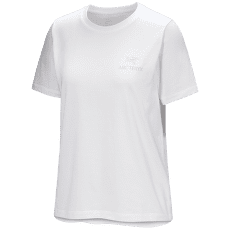 Tricou cu mânecă scurtă Arcteryx Kragg SL Cotton Emblem Crew SS Women White Light