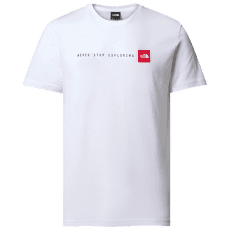 Tricou cu mânecă scurtă The North Face S/S NEVER STOP EXPLORING TEE Men TNF WHITE