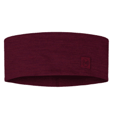 Bandă pentru cap Buff MERINO WIDE HEADBAND SOLID SOLID TIBETAN RED