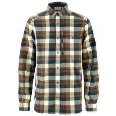 Cămașă cu mânecă lungă Fjällräven Fjallglim Shirt Men Wood Brown-Chalk White