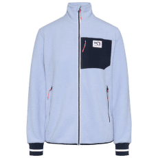Jachetă Kari Traa ROTHE MIDLAYER IRI/PASTEL LIGHT BLUE