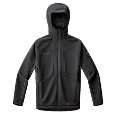 Jachetă Mammut Ultimate VIII SO Hooded Jacket Men 25 Years black 0001