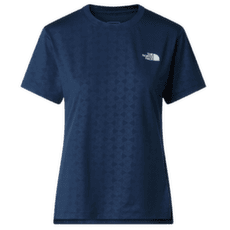Tricou cu mânecă scurtă The North Face Flex Geo Embossed Short Sleeve Reg T-Shirt Women SUMMIT NAVY