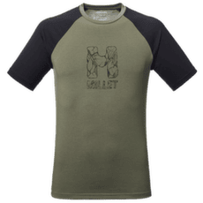 Tricou cu mânecă lungă Millet CIMAI NATURAL TS SS Men GRAPE LEAF/BLACK