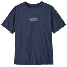 Tricou cu mânecă scurtă Patagonia ’95 Oval Logo T-Shirt Men New Navy: Kaleido