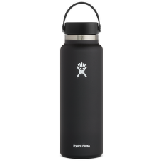 Termos Hydro Flask Wide Mouth with Flex Cap 2.0 40 oz 001 Black