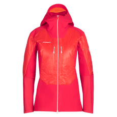 Jachetă Mammut Eisfeld SO Hybrid Hooded Jacket Women azalea