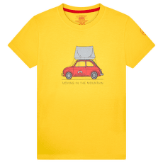 Tricou cu mânecă scurtă La Sportiva CINQUECENTO T-SHIRT Kids Yellow