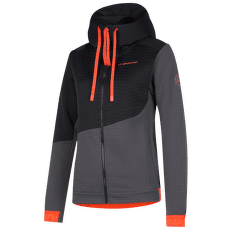 Hanorac La Sportiva METHOD HOODY Women Carbon/Cherry Tomato