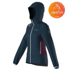 Jachetă La Sportiva AEQUILIBRIUM SOFTSHELL JACKET Women Storm Blue/Red Plum